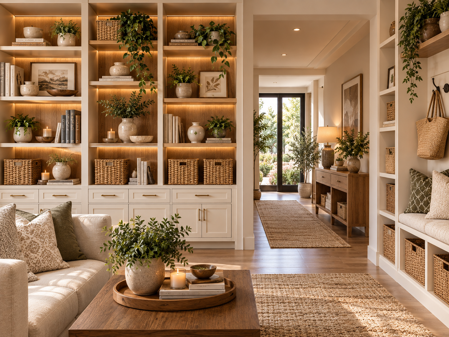 Stylish home organization